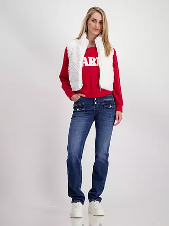 MONARI | Gilet in Felloptik | 